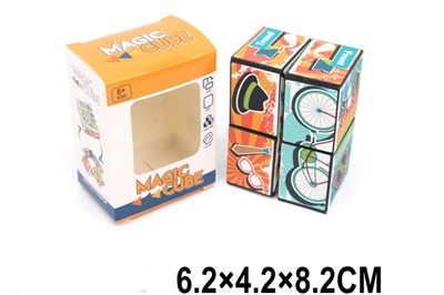 Логическая игрушка 668B-54 Куб в кор. - фото 69828673