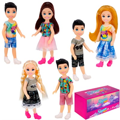 Кукла малышка LY583-A в ассорт. (шоубокс 24 шт/ цена за шт) - фото 69828866