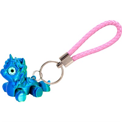 Брелок 3D Лошадка 6,5 см FG250327641C цвет в ассорт. - фото 69829068