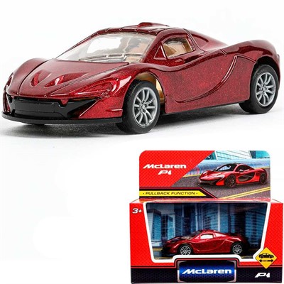 Модель 2304C0595-R металл mclaren p1, 9,5 см, своб. ход Технопарк в кор. - фото 69829851