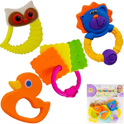 Набор погремушек Levatoys 8395A-17YS в ассор. в пак. - фото 69832376