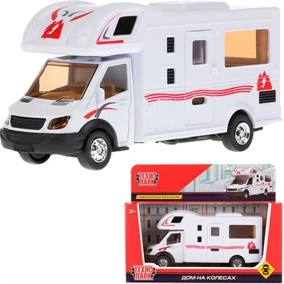 Модель 1020-R Дом на колесах Технопарк  в коробке - фото 69833404