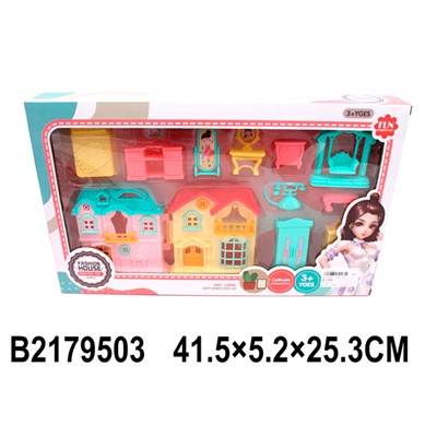 Дом 015-10 с набором мебели в кор. - фото 69834060