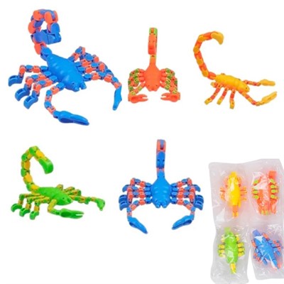 Логическая игрушка FC897 Скорпион в пак. - фото 69837308