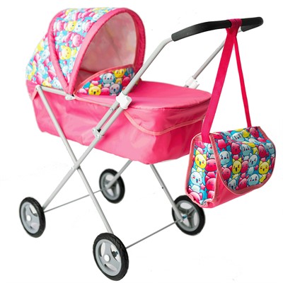 Коляска для куклы Классика-4 цвет в ас-те КР600 - фото 69841354