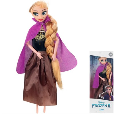 Кукла Y2302O0250-XC-2-RU-25-NW Анна 29 см, руки сгибаются - фото 69841523