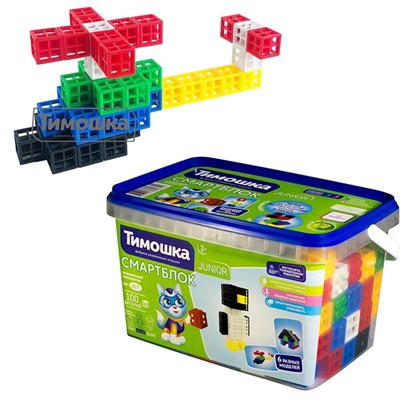 Конструктор «Смартблок» 100 деталей ТМ "ТИМОШКА" - фото 69842006