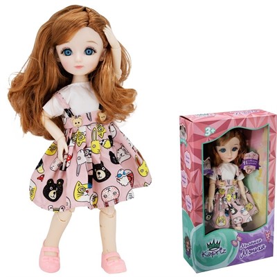 Кукла Miss Kapriz 18B-8YSF Милашка Моника с русским чипом в кор. - фото 69842092