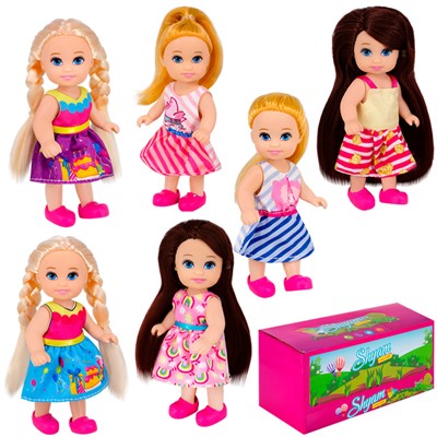 Кукла малышка LY584-A в ассорт. (шоубокс 24 шт/ цена за шт) - фото 69842630