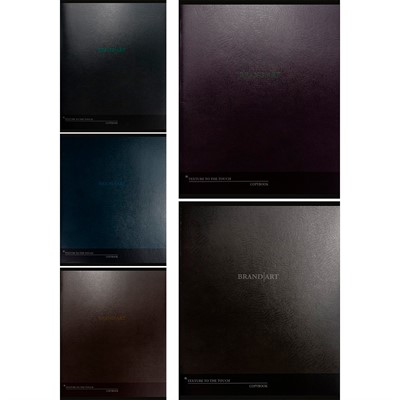 Тетрадь 48 л. клетка Темные узоры 48-9887 - фото 69850400