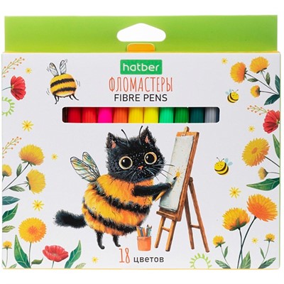 Фломастеры 12 цв. "ECO" ЖЖ-МЯУ 093494 - фото 69850519