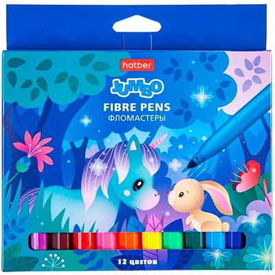 Фломастеры 12 цв. JUMBO 067123 - фото 69850528