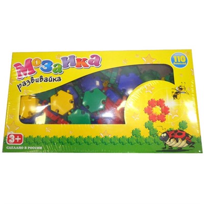 Мозаика Развивайка 110 дет /Новокузнецк/ - фото 69856783