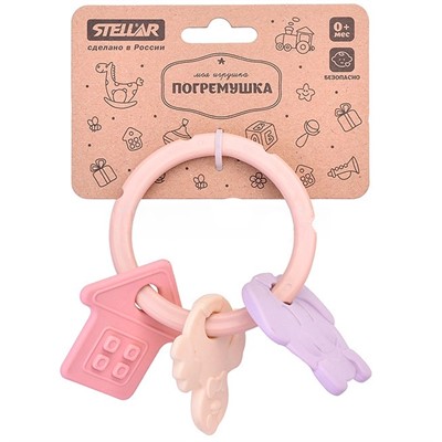 Прорезыватель «Колечко». Коллекция «Зефир» 02184 /20/ - фото 69858200