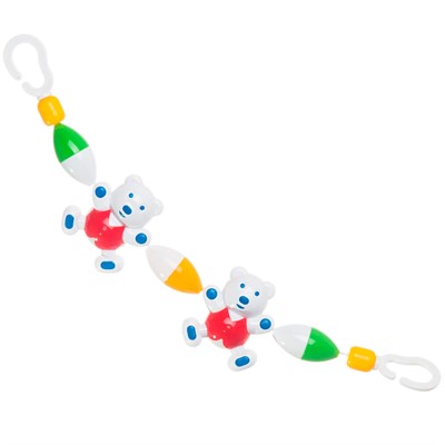 Погремушка подвеска для кроватки Мишки 2с310 Аэлита /50/ - фото 69860143