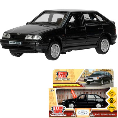 Модель 2114-12SL-BK свет-звук LADA 2114"самара",12см,откр дв,баг,инер,черный Технопарк  в кор. - фото 69861585