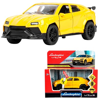 Модель 2312C0055-R свет-звук lamborghini urus 12см,св/зв, двер.инерц. Технопарк в кор. - фото 69861878