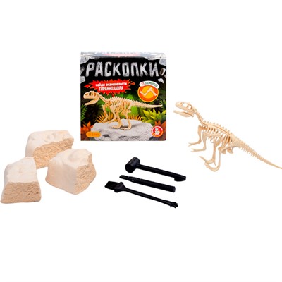 Набор Раскопки Найди окаменелости Тираннозавра 11 эл 05399 - фото 69862914