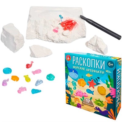 Набор Раскопки Морские артефакты морские существа и динозавры 05686 - фото 69863068
