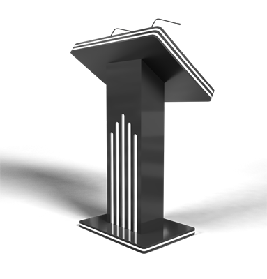 Интерактивная трибуна White Stripes Mini (МДФ) 21,5" (21.5 дюймов) - фото 69865270