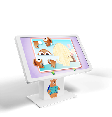 Детский сенсорный стол с регулировкой угла наклона Bumblebee Mini 32" (32 дюйма) - фото 69866179