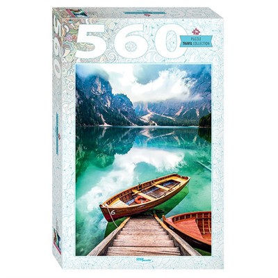 Пазл 560 Италия. Озеро Брайес 78108 Степ /12/ - фото 69867108