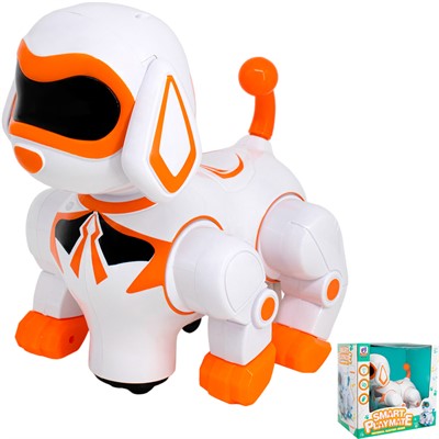 Игрушка на батарейках 8202 Пес Тобик, свет, звук, в коробке - фото 69867128