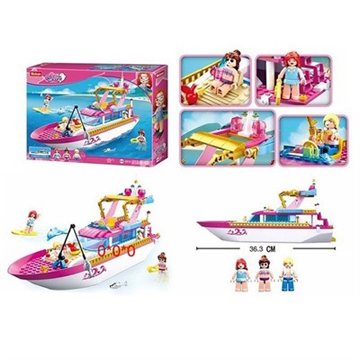 Конструктор Розовая мечта 38-0722  212 дет. в коробке - фото 69867161