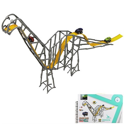 Автотрек 679-613 Динозавр в коробке - фото 69867280