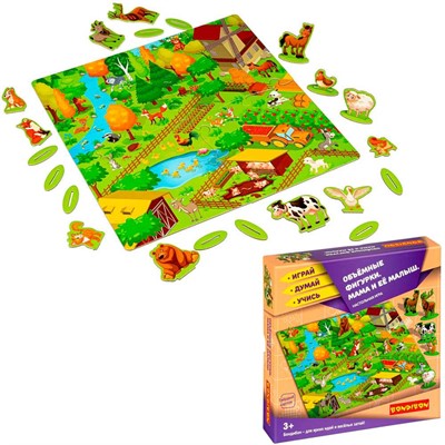 Настольная игра Мама и её малыш ВВ4338 - фото 69867333