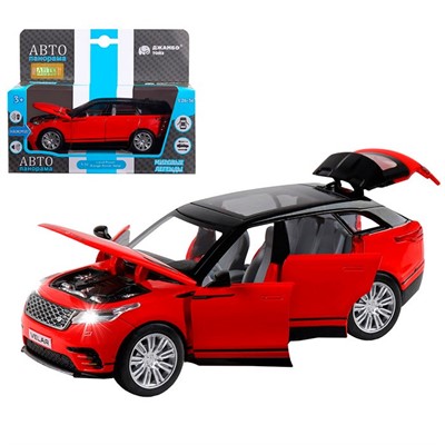 Модель 1:32 Range Rover Velar, красный JB1251287 Автопанорама - фото 69867526