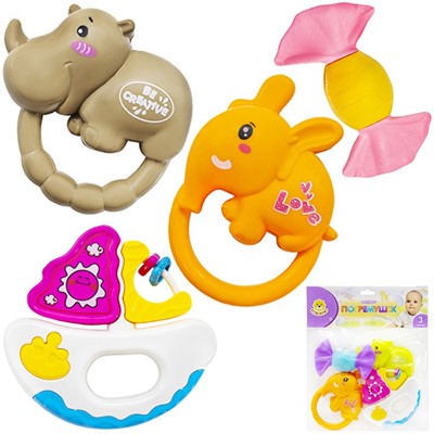 Набор погремушек Levatoys 8395A-13YS в пак. - фото 69867533