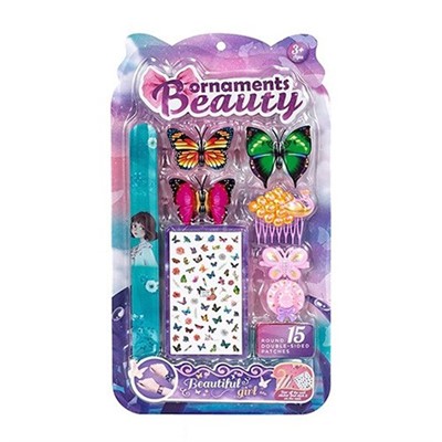 Набор бижутерии 210-11JDL изготовление браслетика на блист. - фото 69867636