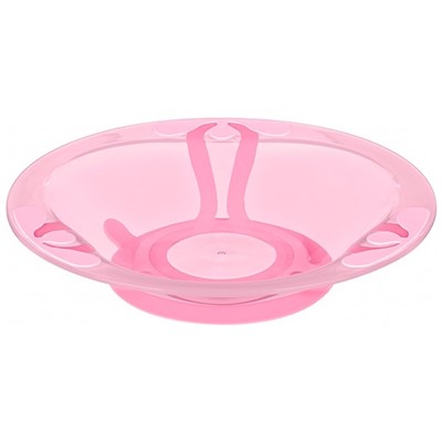 Тарелка детская для вторых блюд на присоске 400мл Розовый 431311905 - фото 69867953