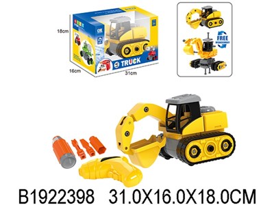 Конструктор 600-12DCXL Трактор в коробке - фото 69868025