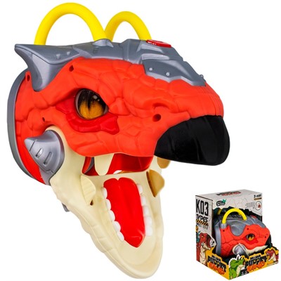 Голова динозавра FCJ0818582 звук., подсветка глаз в кор. - фото 69868355