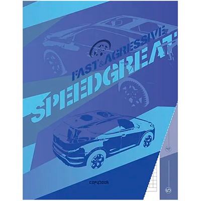 Тетрадь 80 л. 5 предметов 7БЦ, А5 Авто С0246-33 Апплика - фото 69868437