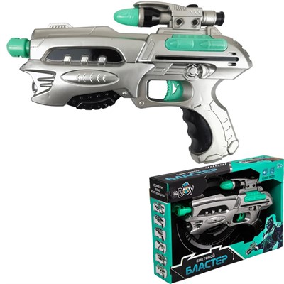 Бластер Mr Boy MK838-12 на батарейках в коробке - фото 69868689
