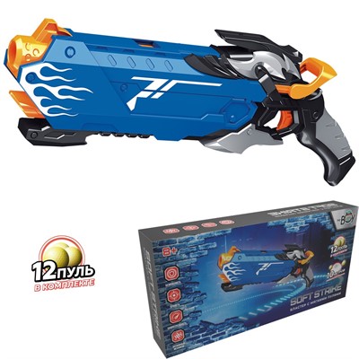 Бластер Mr Boy MK7120 Soft Strike с шариками в коробке - фото 69868717