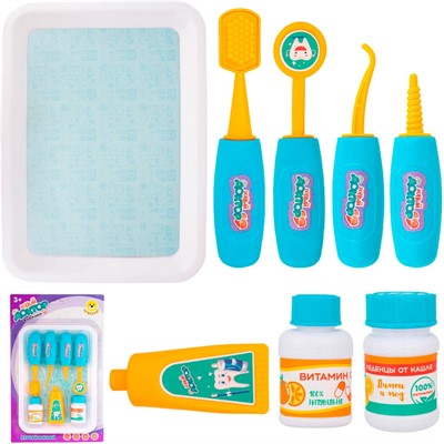 Набор стоматолога Levatoys MK3309-2 Юный доктор на блист. - фото 69868860