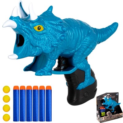 Пистолет-Динозавр CX822-2 безопасные пули в кор. - фото 69868910