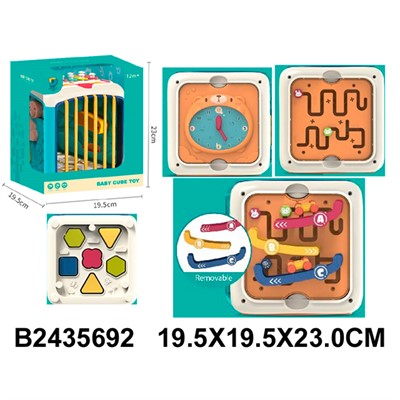 Игрушка развивающая 752 Логический куб. в кор. - фото 69869222