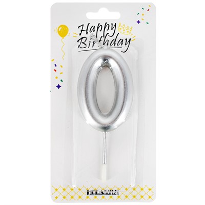 Свеча для торта Цифра 0 141V-417 - фото 69869358