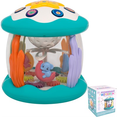 Игрушка на батарейках Ночник ZYE-E0599 Умный Я русск. чип в кор. - фото 69869430