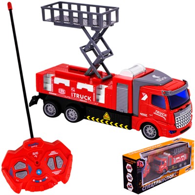 Спецтехника на радиоуправлении Young Racer YSHT005B Пожарная в кор. - фото 69869703