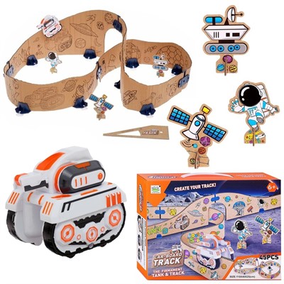 Автотрек 6688-540 бортовой Раскрась сам в кор. - фото 69869760