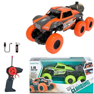 Машина на радиоуправлении XB1056 с дымом, аккум, USB в кор. - фото 69870059