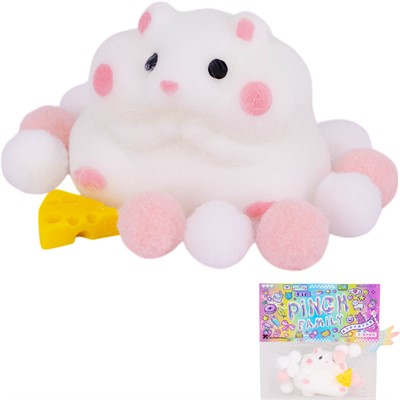 Игрушка антистресс FG241010025N Хомяк в пак. - фото 69870139