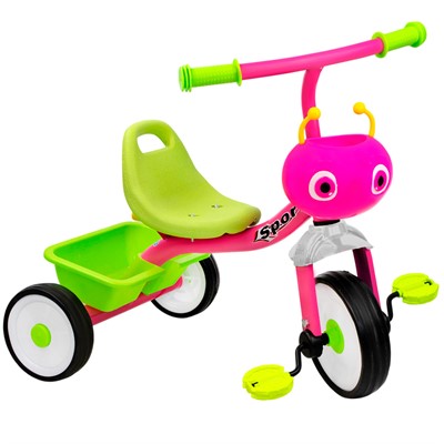 Велосипед трехколесный розовый FG240528302L-2 - фото 69870273