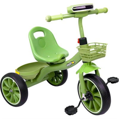 Велосипед трехколесный Dvizhok Зеленый FG240528185L-3 - фото 69870317
